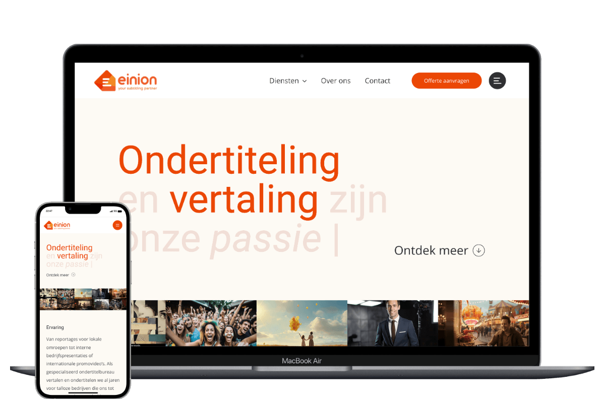 Website Einion